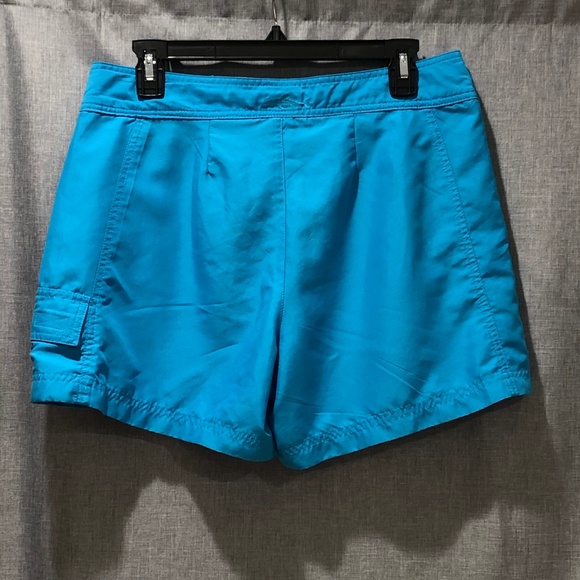 1018/ Against The Elements Blue Swin Shorts, Cover Up, Sz 10, Ex Cond. - Picture 2 of 7